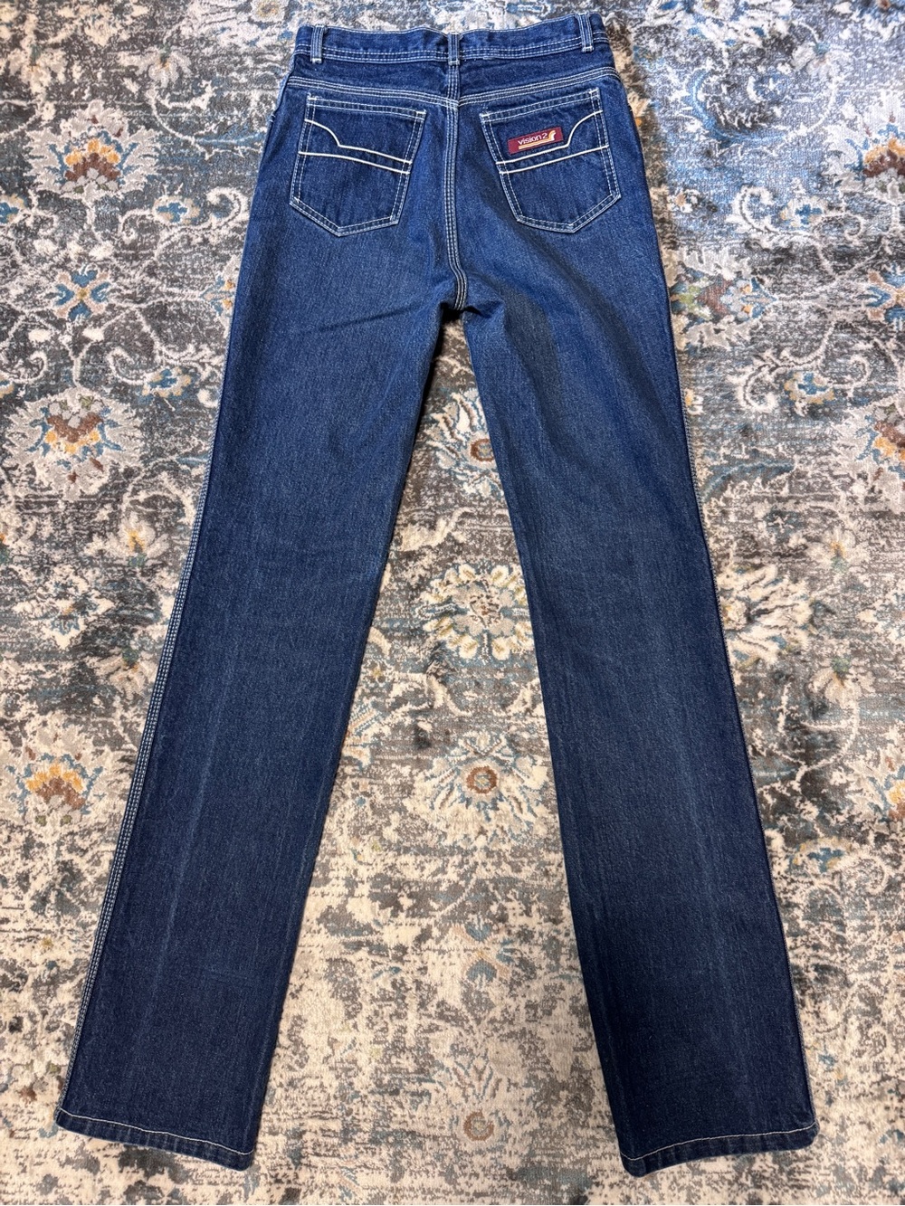 Vintage ‘vision 2’ straight leg jeans sz 28 inseam 35”